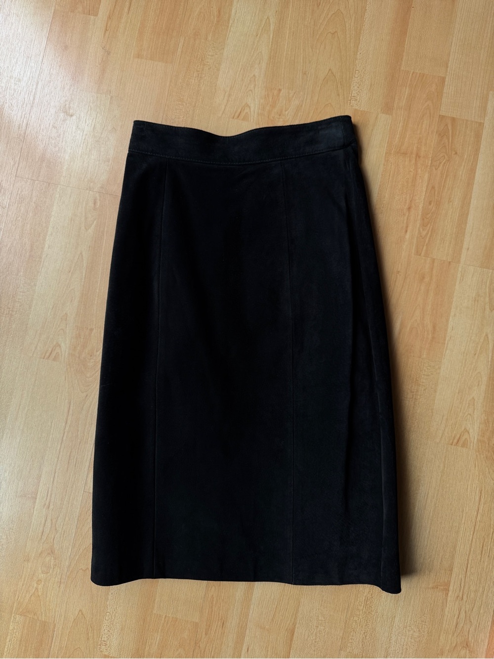 Marquise woman’s Black Leather skirt- Made in Canada